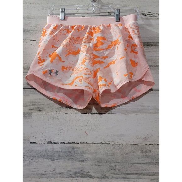 Under Armour Fly By 2.0 Athletic Workout Shorts Womens Small - Picture 1 of 5